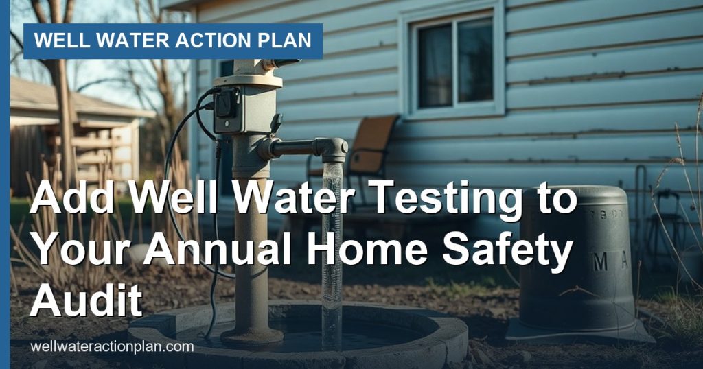 Add Well Water Testing to Your Annual Home Safety Audit