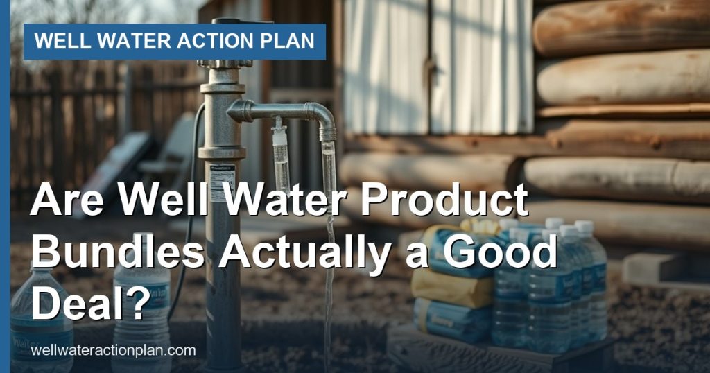 Are Well Water Product Bundles Actually a Good Deal?