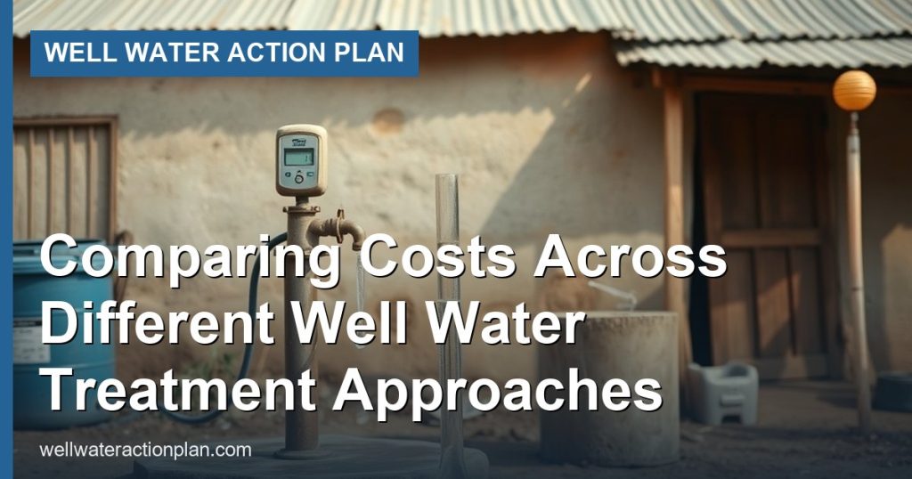 Comparing Costs Across Different Well Water Treatment Approaches