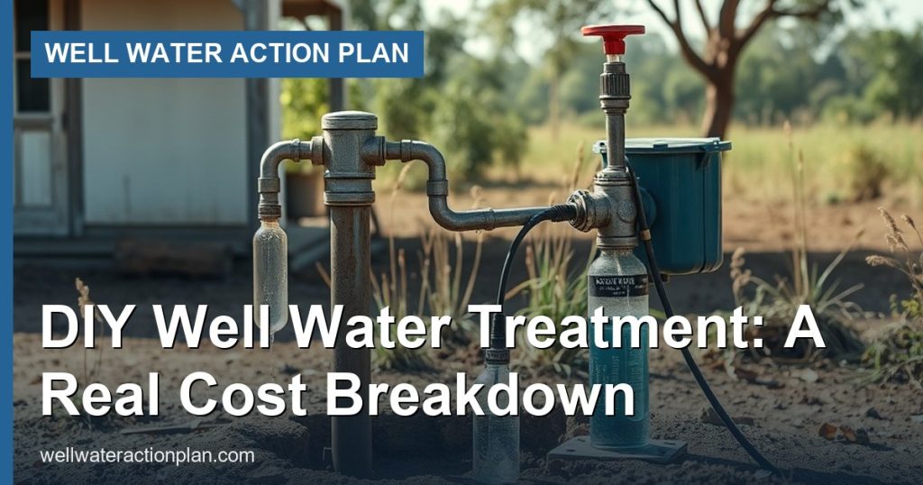 DIY Well Water Treatment: A Real Cost Breakdown