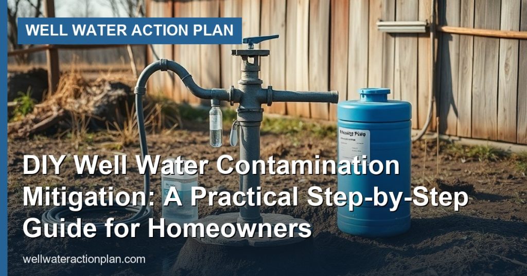 DIY Well Water Contamination Mitigation: A Practical Step-by-Step Guide for Homeowners