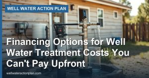 Financing Options for Well Water Treatment Costs You Can’t Pay Upfront