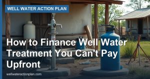 How to Finance Well Water Treatment You Can’t Pay Upfront