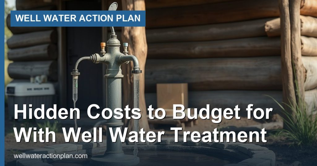 Hidden Costs to Budget for With Well Water Treatment