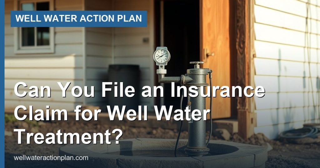 Can You File an Insurance Claim for Well Water Treatment?