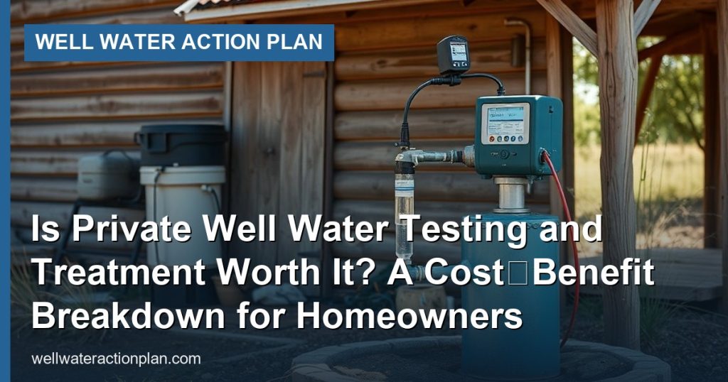 Is Private Well Water Testing and Treatment Worth It? A Cost‑Benefit Breakdown for Homeowners