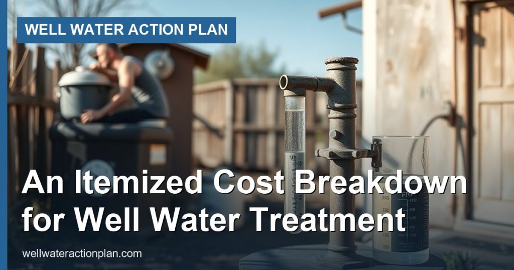 An Itemized Cost Breakdown for Well Water Treatment