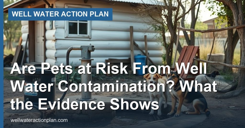 Are Pets at Risk From Well Water Contamination? What the Evidence Shows