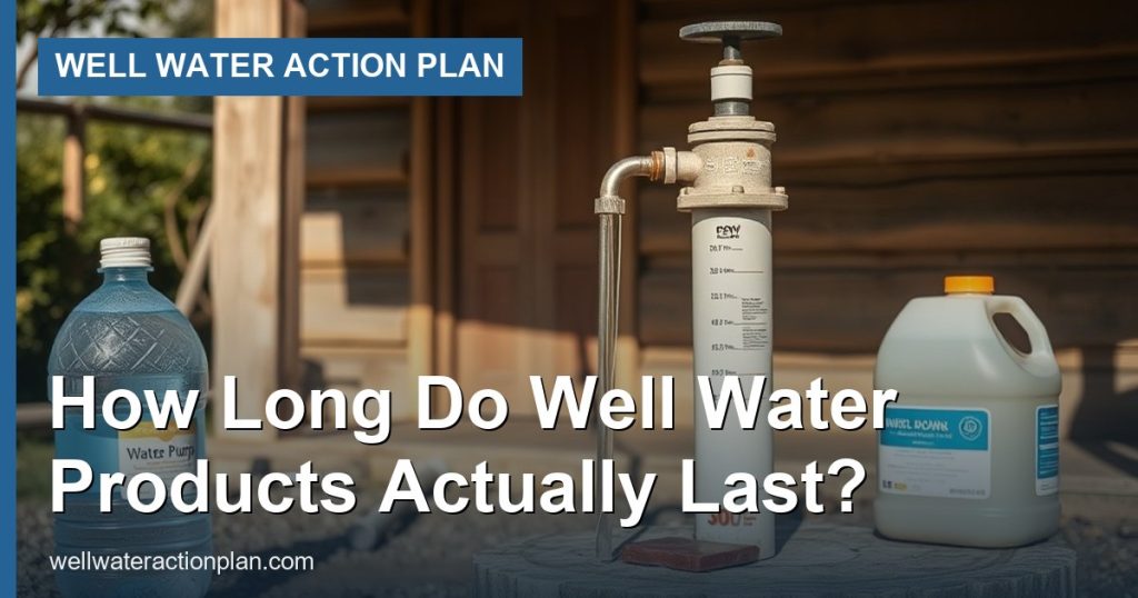 How Long Do Well Water Products Actually Last?