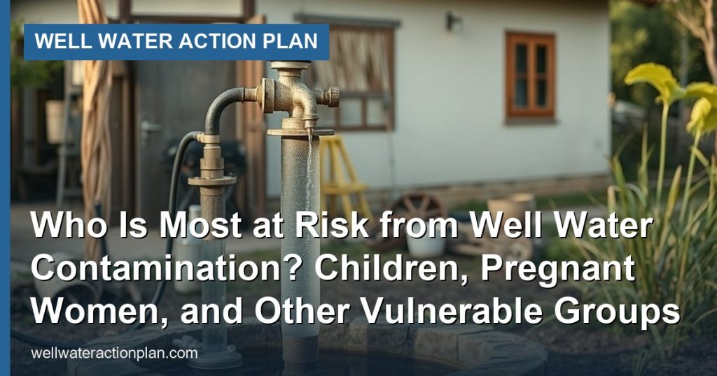 Who Is Most at Risk from Well Water Contamination? Children, Pregnant Women, and Other Vulnerable Groups