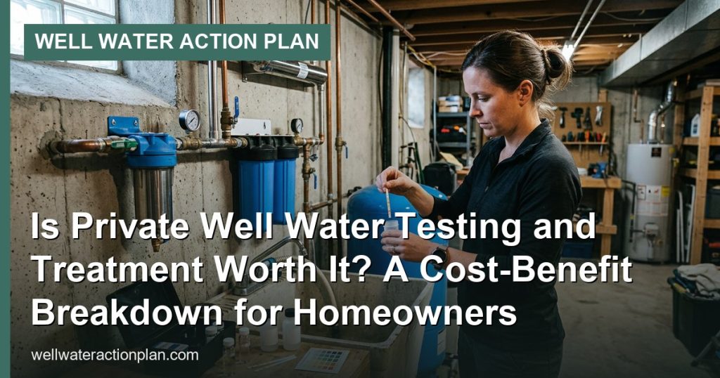 Is Private Well Water Testing and Treatment Worth It? A Cost‑Benefit Breakdown for Homeowners - Well Water Action Plan